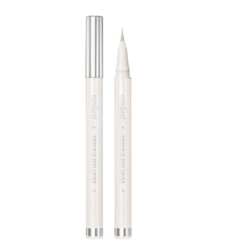 Long-lasting lip tint in 31 BARE Apricot with applicator wand on plain white background