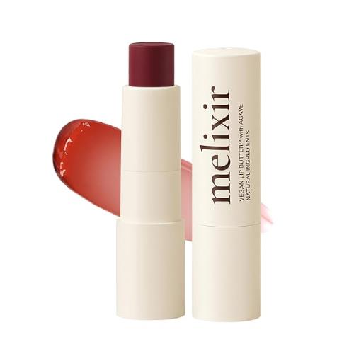 Lip balm in 10 Flutter with applicator wand on plain white background