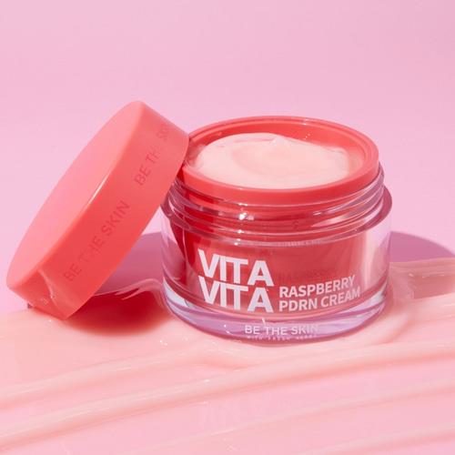 Hydrating lip balm in 04 FIG Peach in 30g container with applicator wand on plain white background