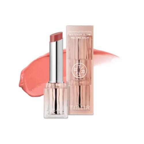 Long-lasting hydrating lip tint in 05 Scotch SHOT in 4g container with applicator wand on plain white background