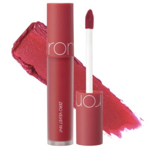 Long-lasting lip tint in 25 BARE Grape with applicator wand on plain white background