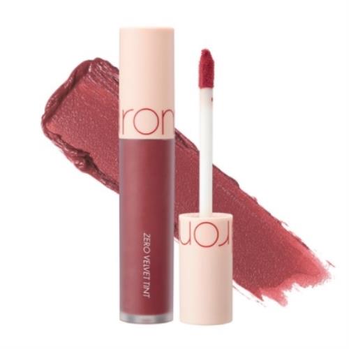 Long-lasting lip tint in 05 Jujube with applicator wand on plain white background